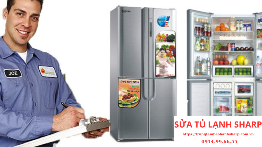 Sửa tủ lạnh Sharp tại Hà Nội Uy Tín Chuyên Nghiệp 24/7